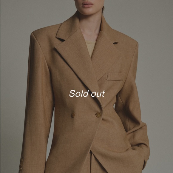 Source Unknown Tan Blazer - Picture 3 of 14